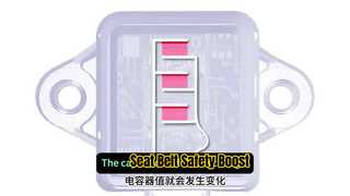 How does the seat belt pre-tensioner work?
